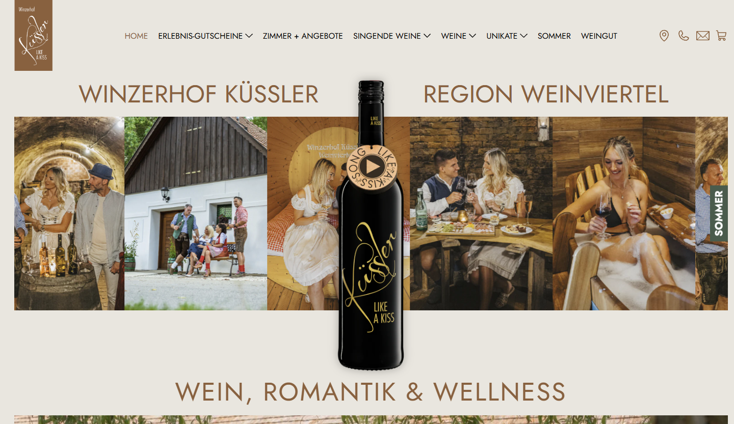 Referenz: Shopify-Shop Winzerhof Küssler